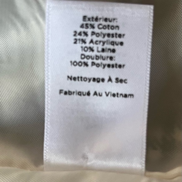 Talbots Women's Black and White Houndstooth‎ Blazer - Picture 8 of 10